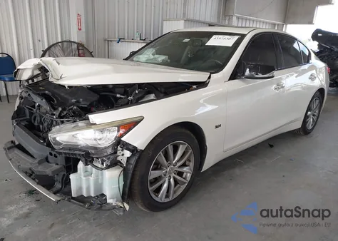 2017 Infiniti Q50 3.0T Premium z USA, uszkodzony, nr VIN JN1EV7AP7HM738316
